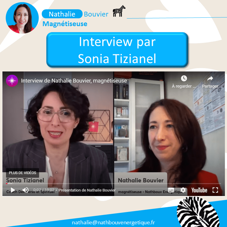 Interview de Nathalie Bouvier par Sonia Tizianel