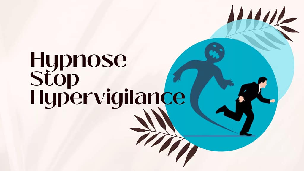 stop hypervigilance avec l'hypnose : illustration d'un homme poursuivi par son ombre