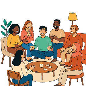 atelier bien-être de groupe au domicile avec Nathbouv Energétique