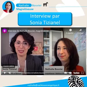interview de Nathalie Bouvier par Sonia Tizianel - lien vers la video Youtube