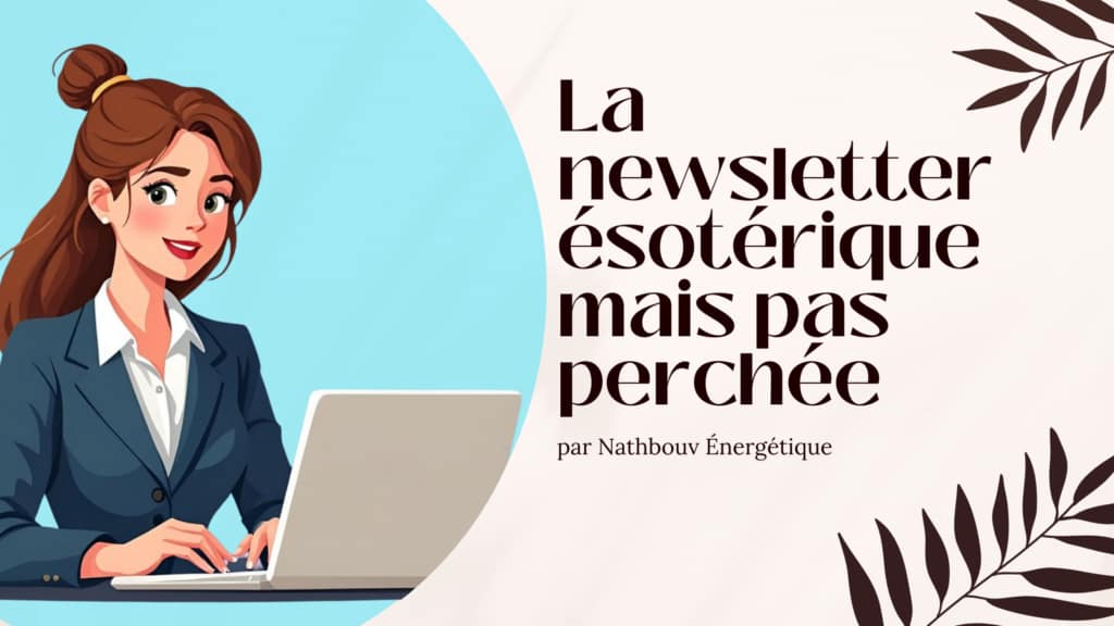 Présentation newsletter ésotérique mais pas perchée par Nathbouv