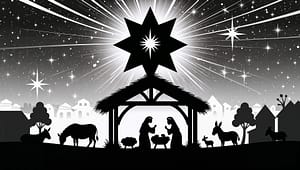 crèche Noël